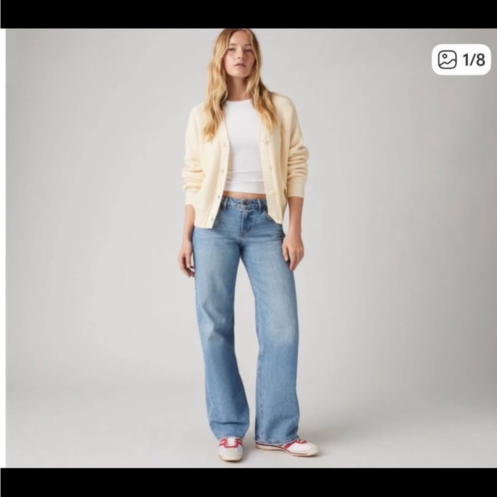 NWT Levi Low Loose Jeans